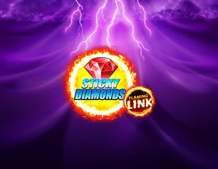 Sticky Diamonds Flaming Link_image_Bragg Studios